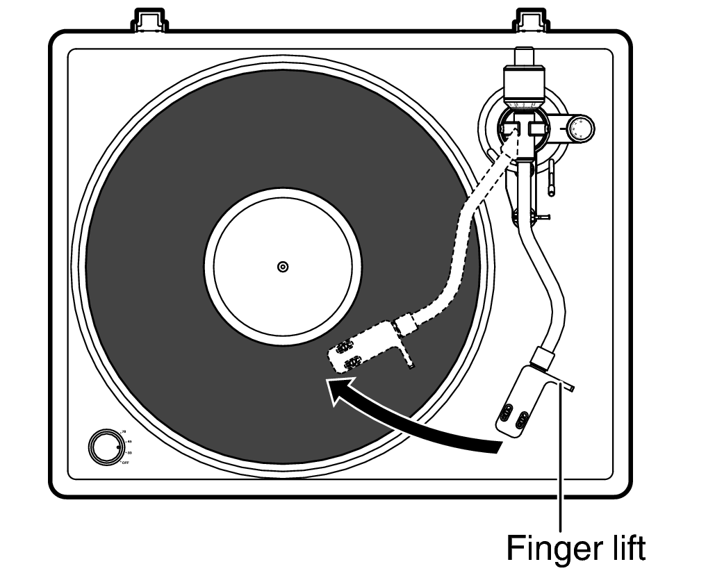 Ope tonearm play DP500BT